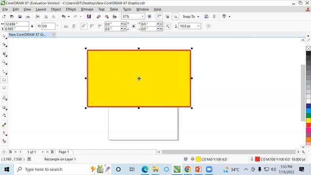 how to use corel draw pick tool in hindi || GIT Education смотреть онлайн