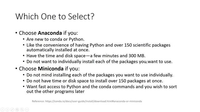 Anaconda Vs. Miniconda Python 3 Beginners смотреть онлайн