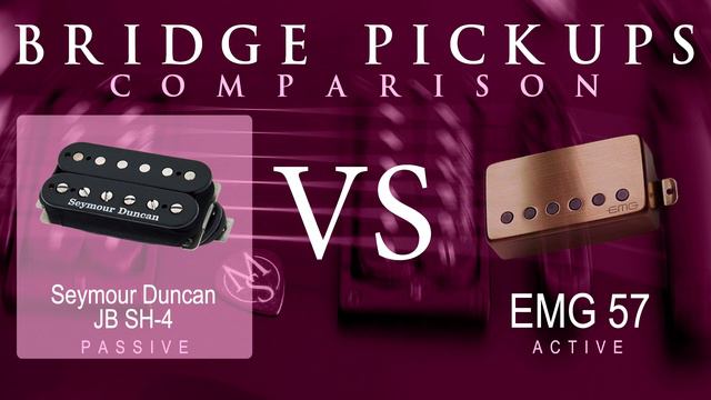 Seymour Duncan JB SH-4 vs EMG 57 - Bridge Pickup Guitar Tone Comparison Demo смотреть онлайн