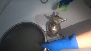 Очистка старого электрического самовара 70х годов.