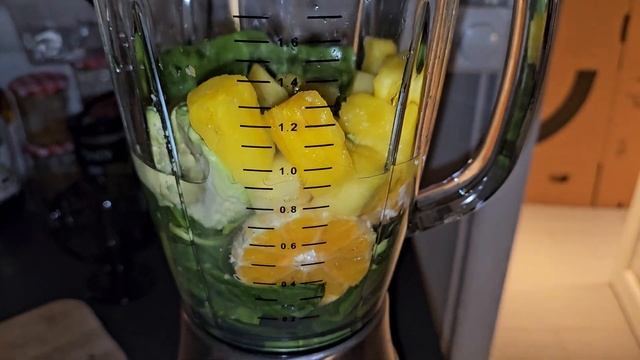 Супер полезное СмуЗи с мандарином, Шпинатом и Имбирём ❤️??