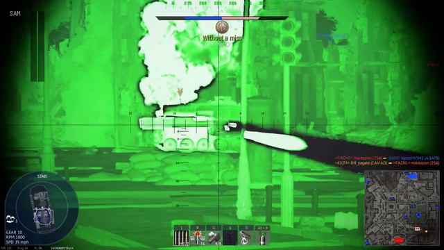 Quick drive in double kill and smoke escape in LAV AD смотреть онлайн