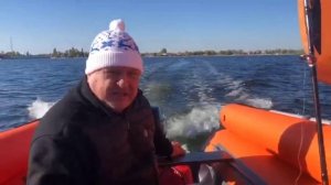 лодочный мотор GLADIATOR 9.9 PRO (20) обкатываю мотор