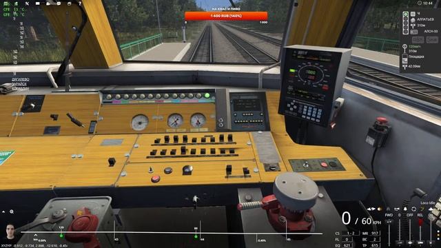 Trainz Railroad Simulator 2019 электропоезд Голутвин - Рязань-1