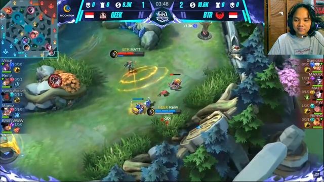 REACT NOBAR ANALISIS GAME 1 GEEKFAM VS BTR ! META KEMBAR BTR IS BACK ! CHEMISTRY DARI LAHIR ! смотреть онлайн