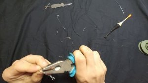Поплавочная снасть на 2 крючка