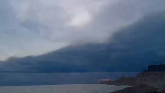 Крым. Межводное. Гроза над морем. смотреть онлайн