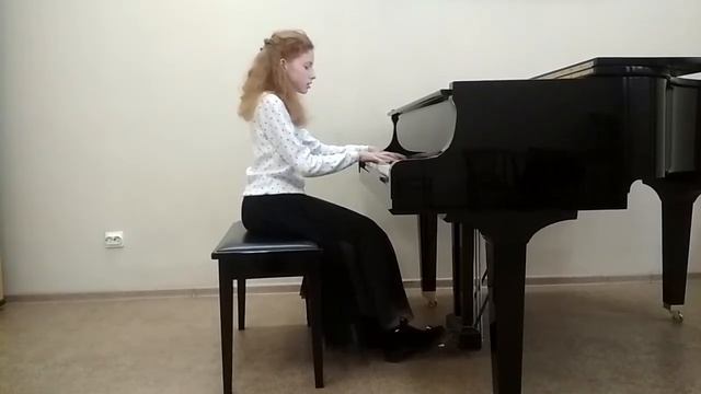 Хохлова Яна В.А.Моцарт "Вальс", преподаватель Боровская В.И. смотреть онлайн