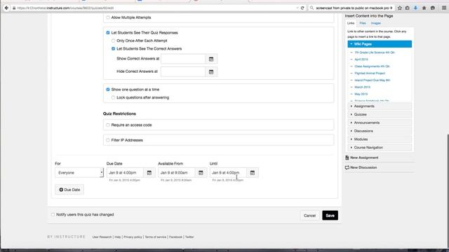 How to reopen a quiz in CANVAS смотреть онлайн