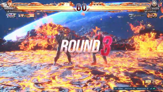 Tekken 8: Hwoarang Faces Off A Crazy Kazuya Player Best Of 3