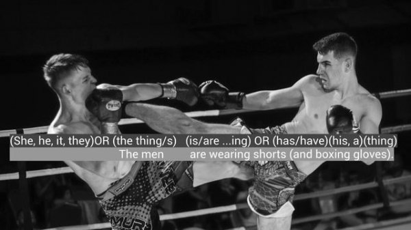 Duolingo English Test: Writing About a Picture Template