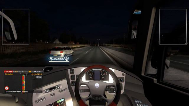 Euro Truck Simulator 2 | version 1.36 | Scania k410 | Jatenga Map смотреть онлайн