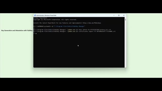 How to Generate CSR and Key Attestation using YubiKey Manager for Code Signing Certificates смотреть онлайн