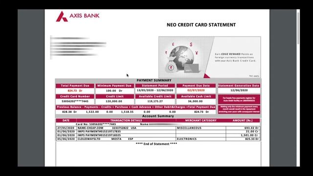 Credit Card Billing Cycle Explanation смотреть онлайн