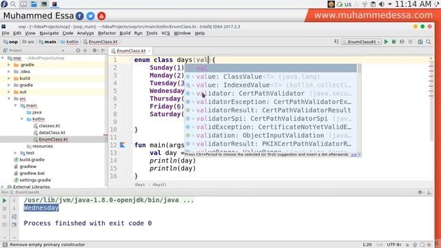 35 Kotlin Advance Enum Class OOP смотреть онлайн