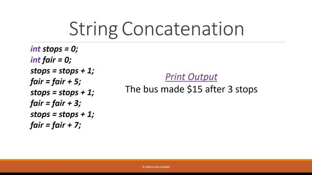 Java Fundamentals #8 | String Concatenation смотреть онлайн