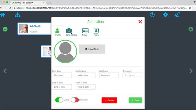 Family Tree Builder App - Online смотреть онлайн
