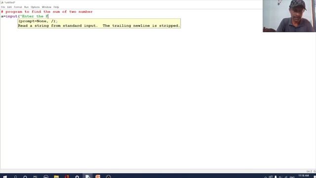 PYTHON VARIABLES , DATATYPES , INPUT/OUTPUT STATMENTS смотреть онлайн