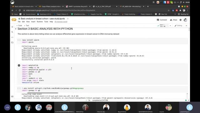 NGS 36: Python 4 DNA microarray data analysis смотреть онлайн