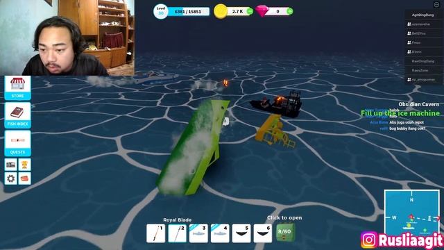 moby wood bug mulu malas || roblox fishing simulator смотреть онлайн