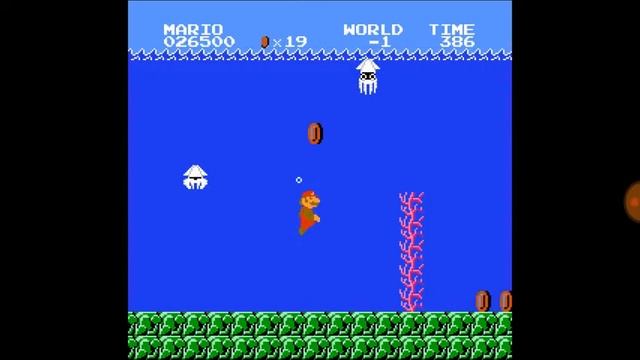 Как попасть в -1 мир в Super Mario Bros смотреть онлайн