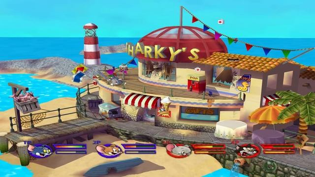 Tom and Jerry in War of the Whiskers HD Tom Vs Jerry Vs Nibbles Vs Butch (Master Difficulty) смотреть онлайн