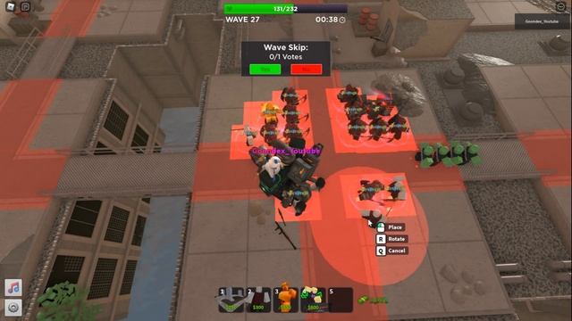 Demon Square Fallen Mode Roblox Tower Defense Simulator Only Gladiators and Support смотреть онлайн