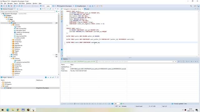 [JDBC #4] Táblák módosítása és törlése - ALTER és DROP TABLE utasítások смотреть онлайн