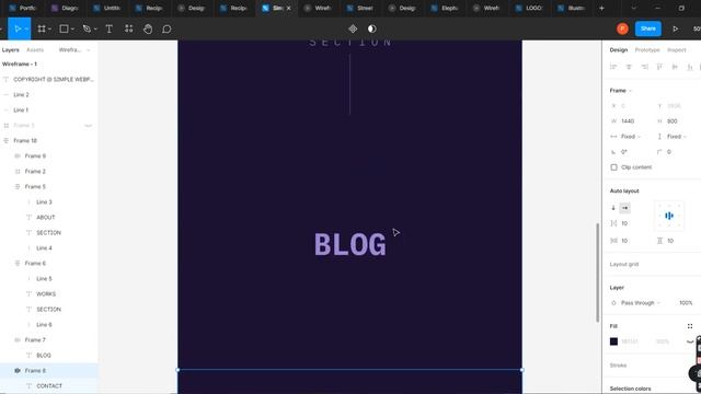 Designing a Simple Web Page Format in Figma смотреть онлайн