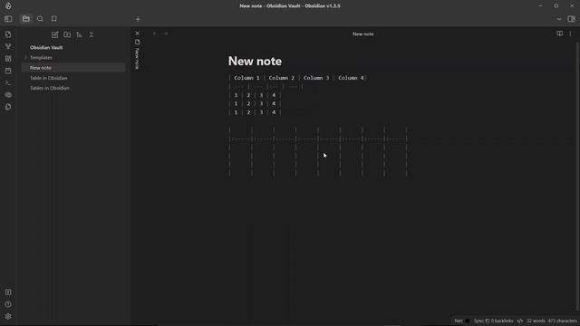 How to Work with Tables in Obsidian for Efficient Note-taking смотреть онлайн