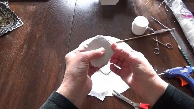 СНЕГОВИЧОК ИЗ ВАТНЫХ ДИСКОВ смотреть онлайн