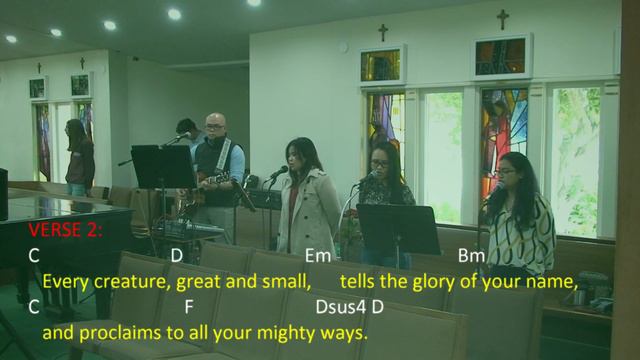 "I Will Lift Up Your Name" by Steve Angrisano with Guitar Chords (complete chords below) смотреть онлайн