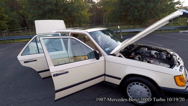 1987 Mercedes-Benz 300D Turbo 10/19/20 смотреть онлайн