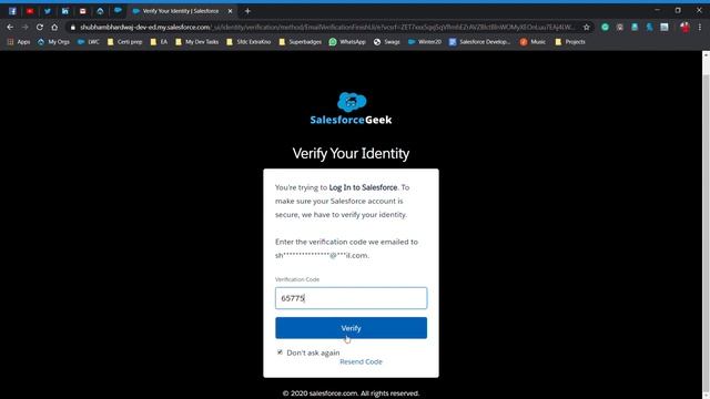 Disable/Remove Two-Factor Authentication in Salesforce | [2-FA] смотреть онлайн