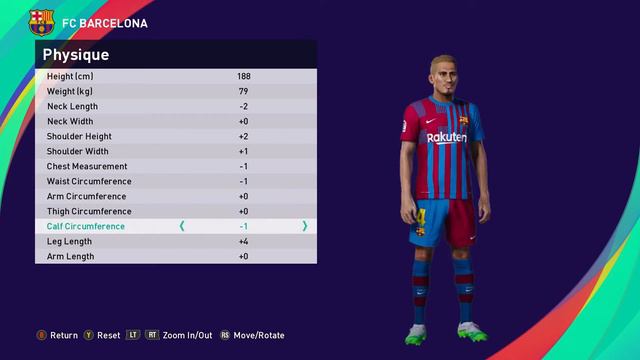 RONALD ARAÚJO | PES 2019/2020/2021 | FACE BUILD & STATS смотреть онлайн