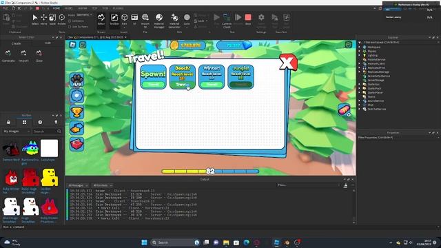 Roblox Studio,Companions 2 Pet system! смотреть онлайн