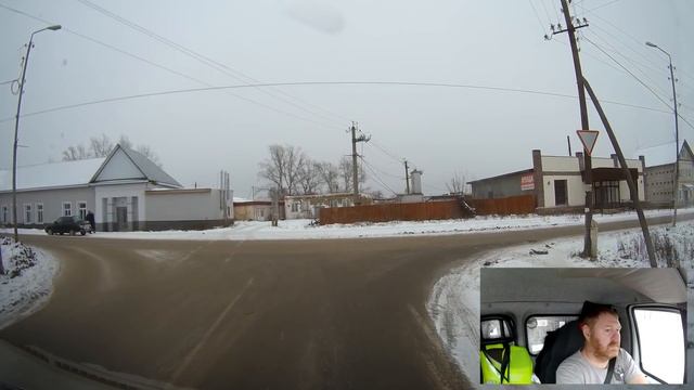 Чернушка, Пермский край / Проезд по городу смотреть онлайн