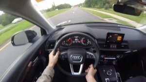 Audi Q5 2.0T 2018 - РАЗГОН 0-100 + LAUNCH /Acceleration Audi Q5 (Dragy)