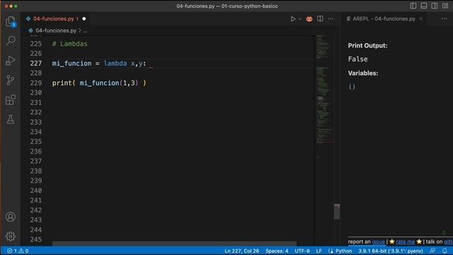Python básico: Lambdas смотреть онлайн