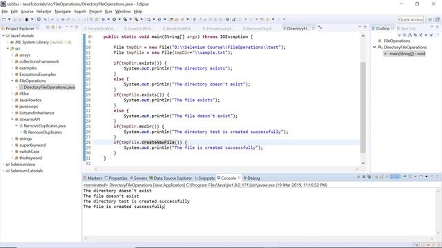 25A. Java Basics for Selenium - Java File Operations - Java File and Directory Path Operations смотреть онлайн