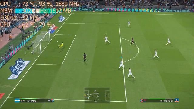 Pro Evolution Soccer 2018 ( PES ) Nvidia Gt 1030 PC 1080p gameplay & intel i5 2400 budget dell SFF смотреть онлайн