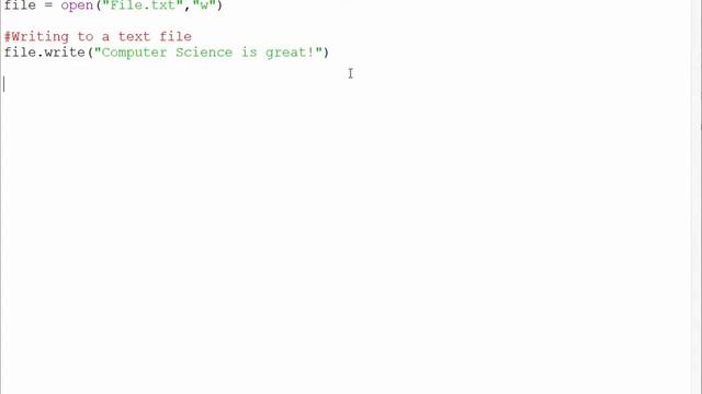 Text File Basics - 01: Creating a text file in Python смотреть онлайн