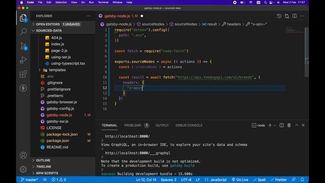 Gatsby JS - WHY AREN'T YOU SOURCING YOUR OWN DATA?! (no source plugin required!) смотреть онлайн