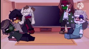 ||°РУС/ENG°||°Реакция персов из комикса "Щенок"°||