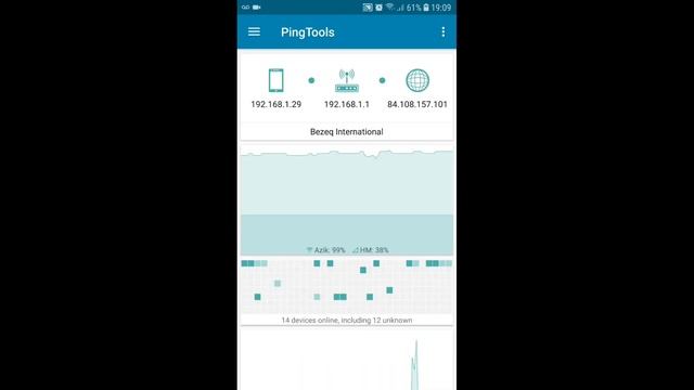 Демонстрация приложения PingTools для сканирования сетей смотреть онлайн