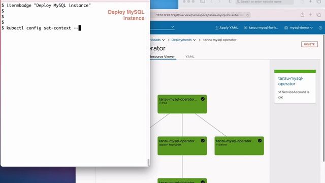 Tanzu SQL MySQL: Kubernetes Operator Installation смотреть онлайн