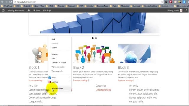 Vid #13 Responsive WordPress using Gumby FrameWork - (Grid Styling Cont.) смотреть онлайн