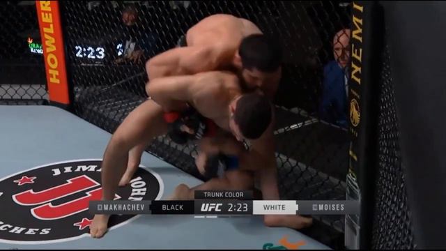 Islam Makhachev Vs Thiago Moises - Full Fight Highlights UFC