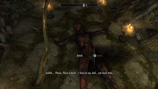 Skyrim ASTRID the betrayers last words смотреть онлайн