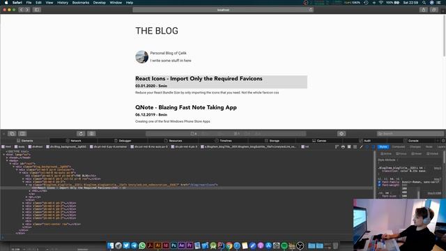 Personal Website with React - Fixing Font Weight Difference in Safari vs Chrome смотреть онлайн
